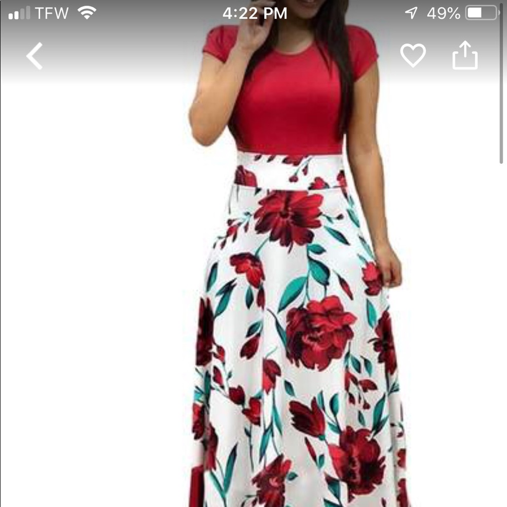 NWOT beautiful Maxi Dress